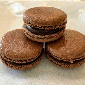 Chocolate French Macarons