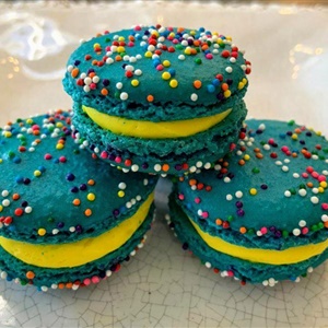 Birthday Cake French Macarons